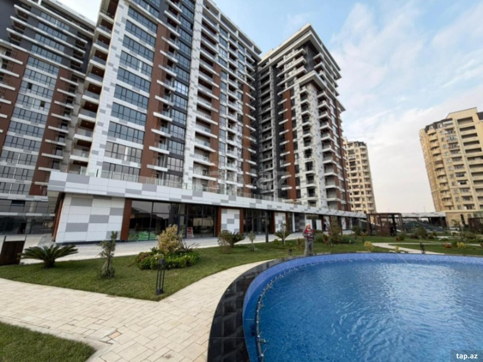 1-otaqlı yeni tikili, Nərimanov r., 62 m² (2)