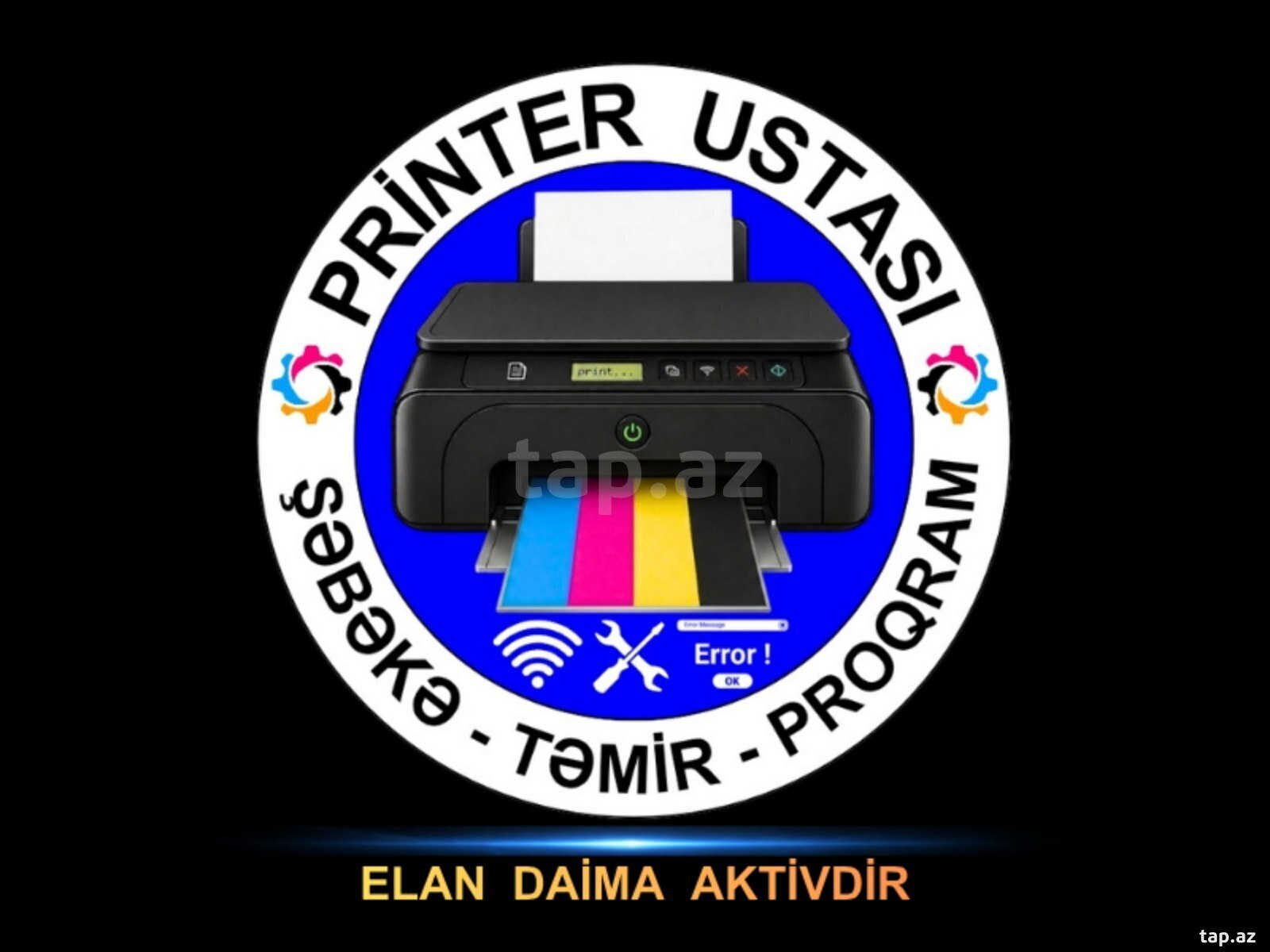 Printer təmiri və proqram təminatı