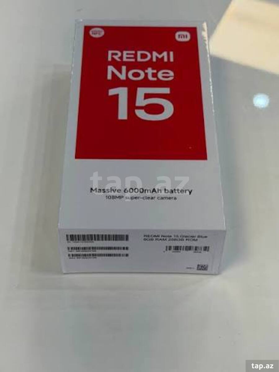 Xiaomi Redmi Note 15 Black 256GB/8GB