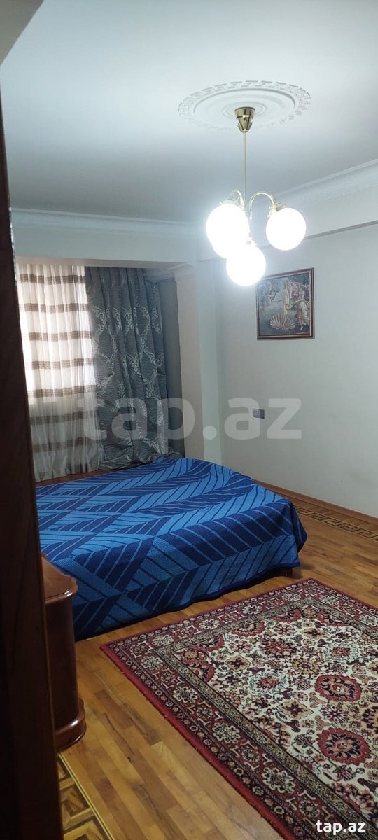 3-otaqlı mənzil kirayə verilir, Gənclik m., 90 m² (20)