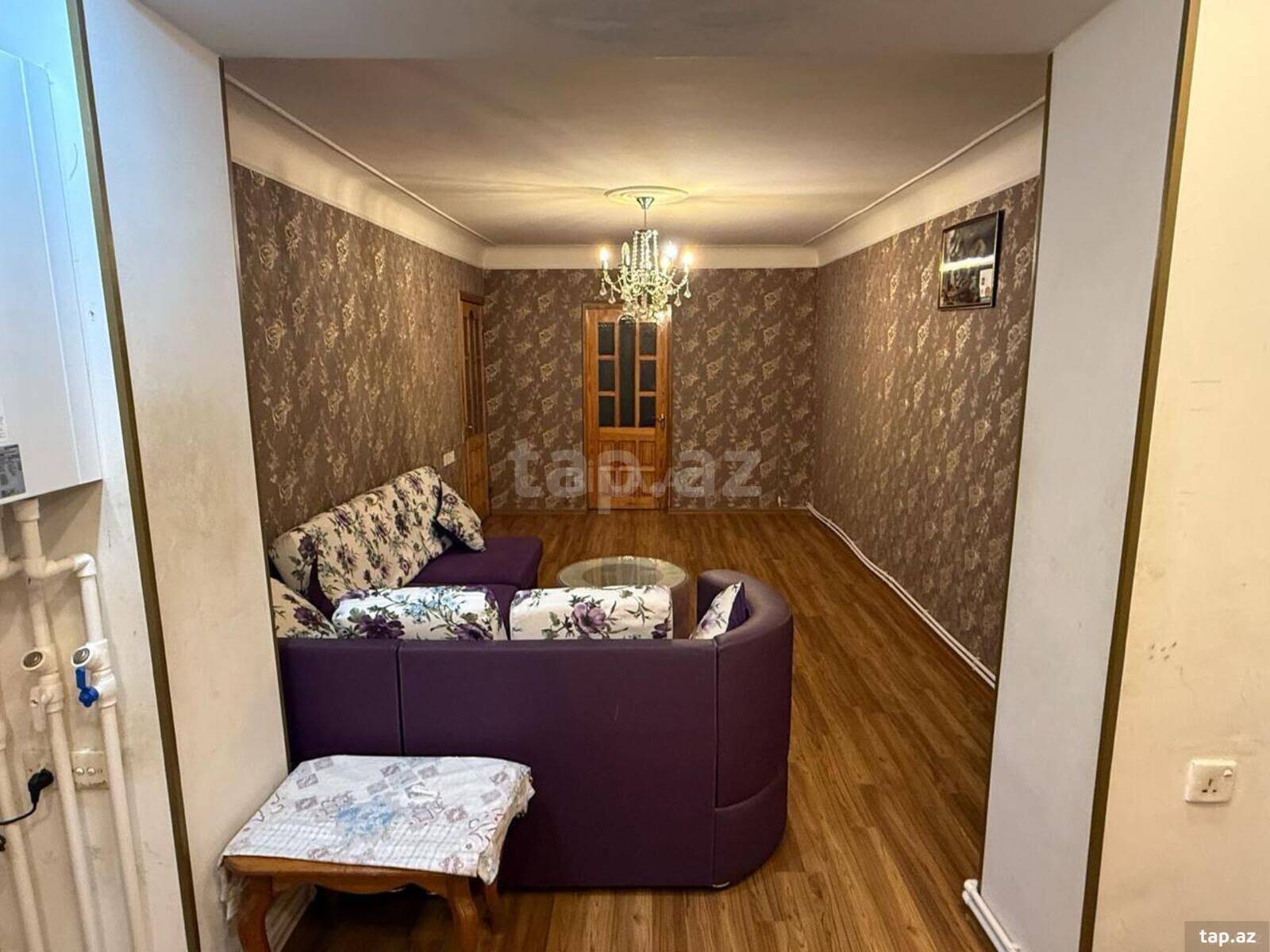 2-otaqlı mənzil kirayə verilir, E. Akademiyası m., 55 m² (3)