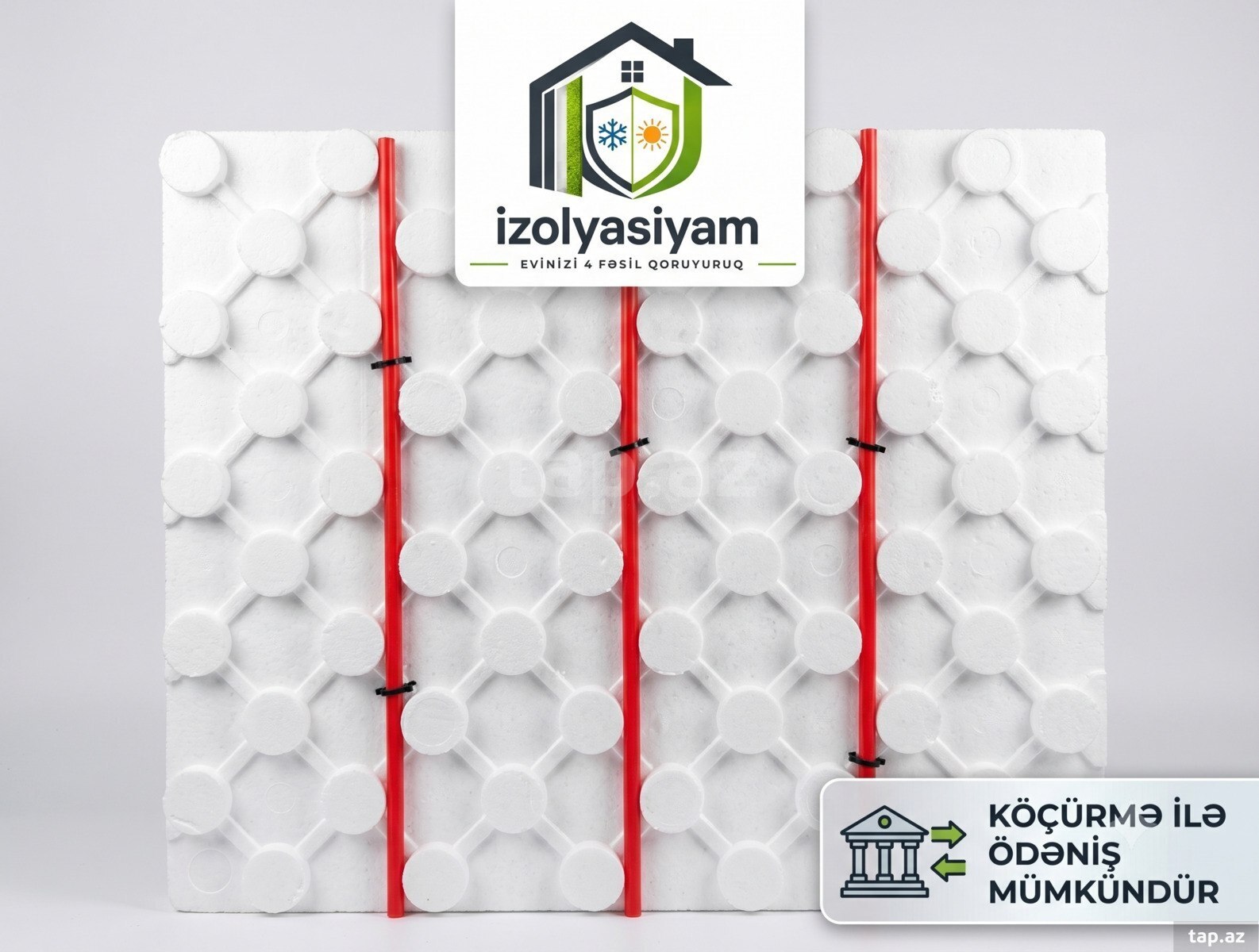 İsti döşəmə penoplastı 