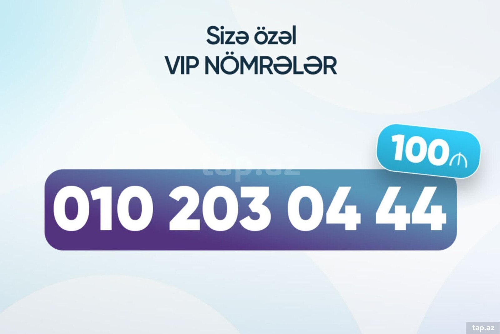 Azercell nömrə – (010) 203-04-44