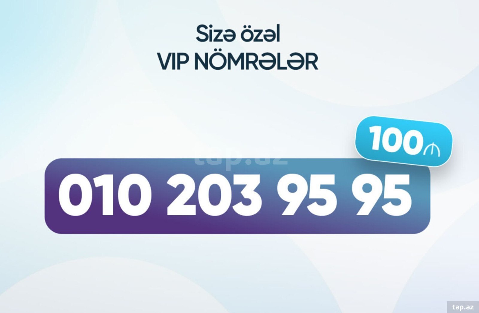 Azercell nömrə – (010) 203-95-95