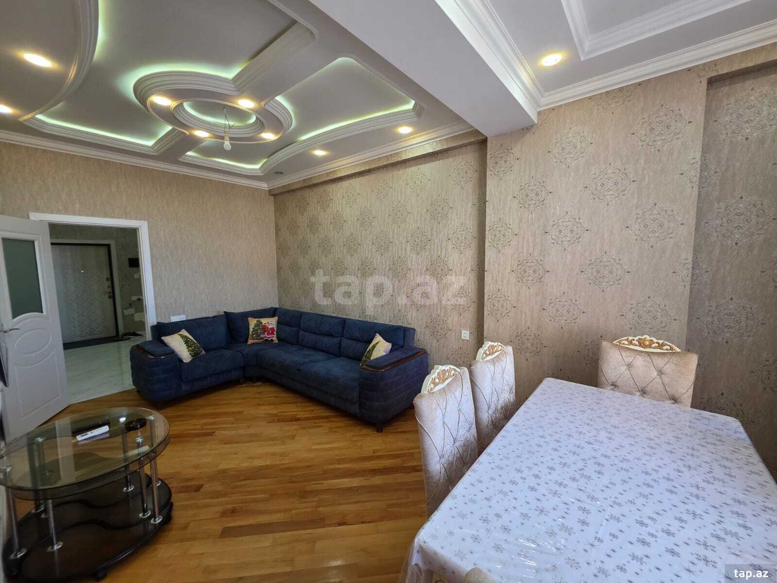 2-otaqlı yeni tikili kirayə verilir, Əhmədli m., 80 m² (2)