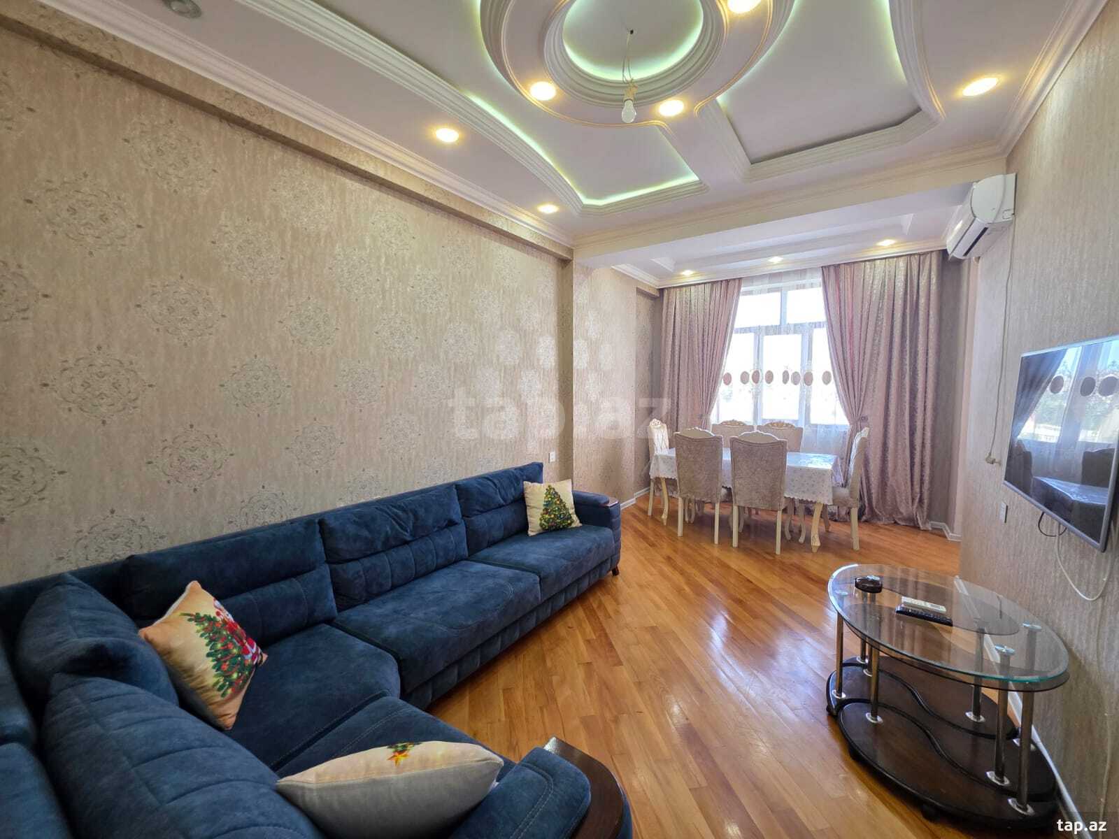 2-otaqlı yeni tikili kirayə verilir, Əhmədli m., 80 m²