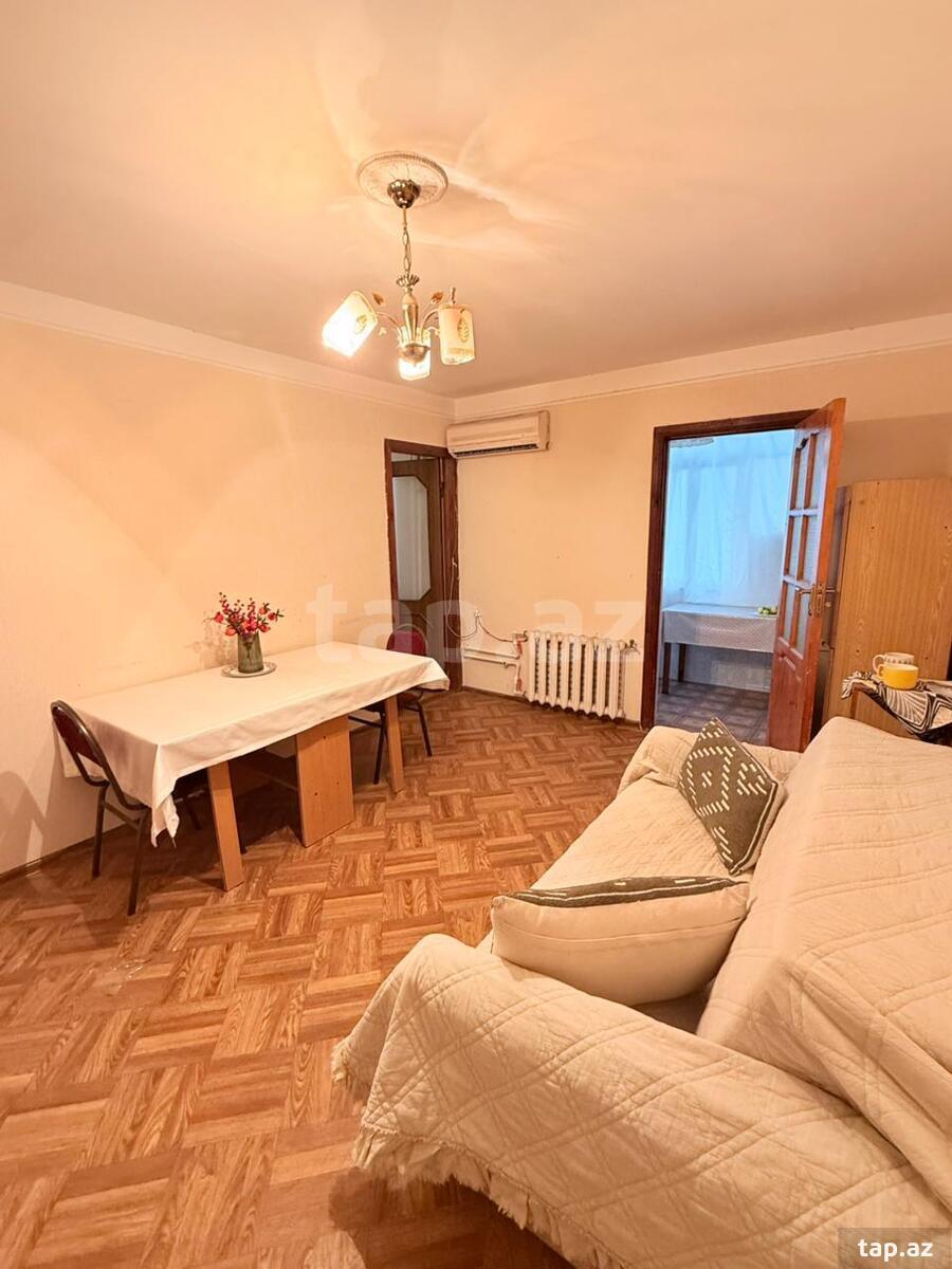 2-otaqlı mənzil kirayə verilir, E.Akademiyası m., 30 m² (3)