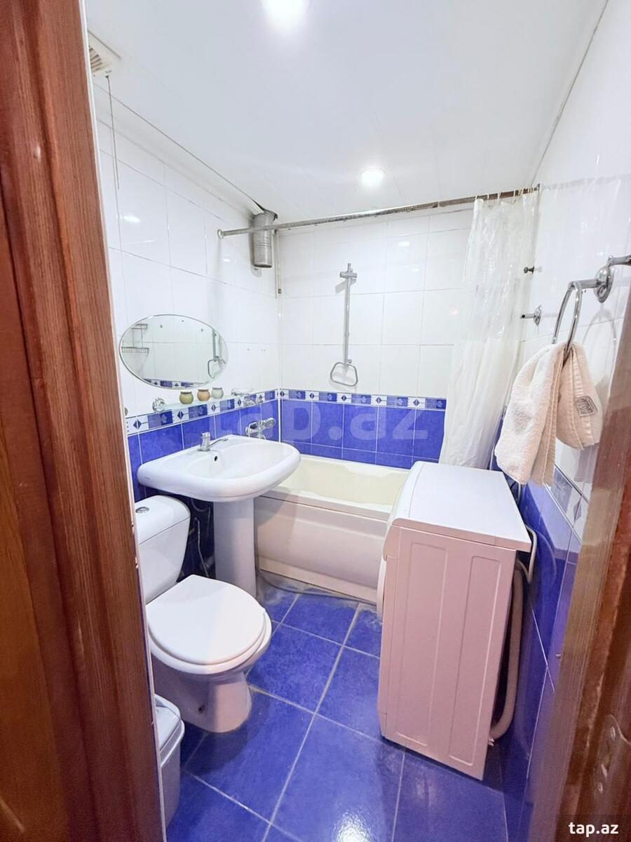 2-otaqlı mənzil kirayə verilir, E.Akademiyası m., 30 m² (8)