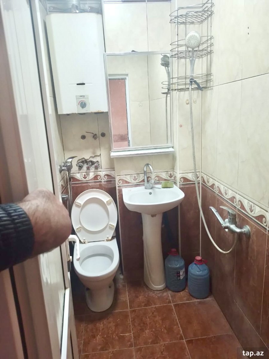 2-otaqlı mənzil kirayə verilir, İnşaatçılar m., 50 m² (7)