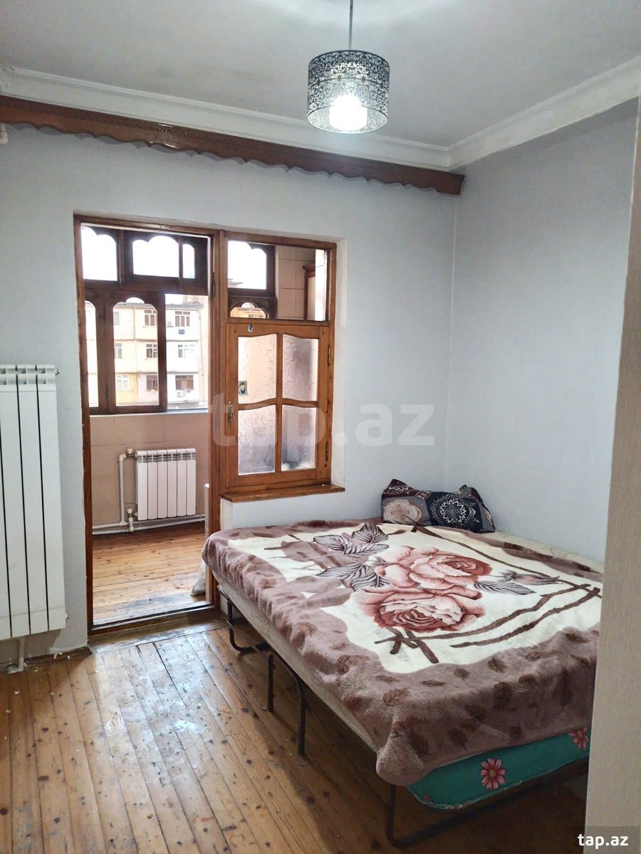 2-otaqlı mənzil kirayə verilir, İnşaatçılar m., 50 m² (3)
