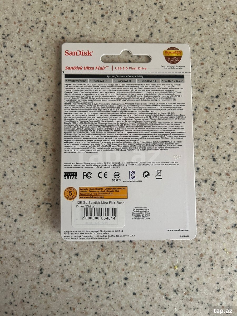 128 GB flaş kart Sandisk (2)