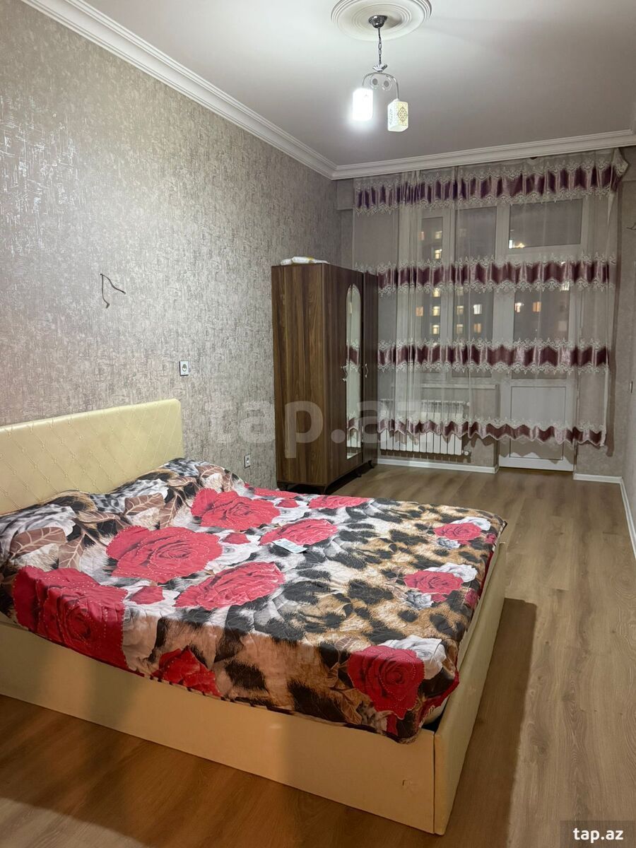 2-otaqlı yeni tikili kirayə verilir, Saray MTK, 70 m² (2)