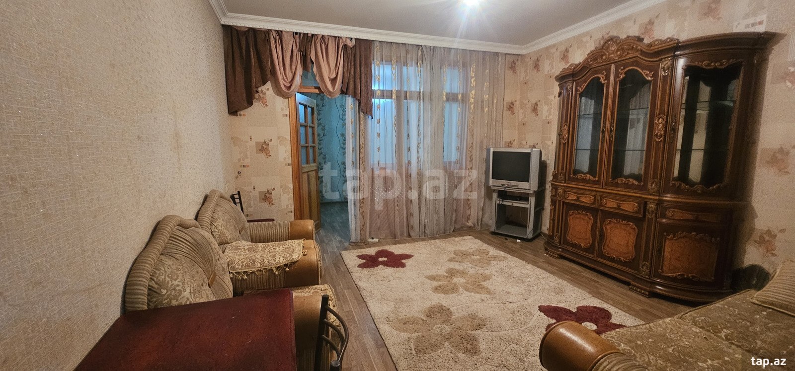 2-otaqlı mənzil kirayə verilir, Qaraçuxur qəs., 50 m²