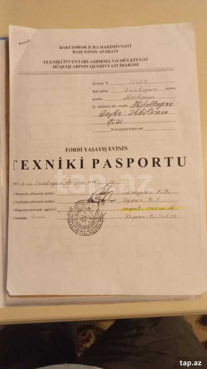 Həyət evi, Mərdəkan qəs. (10)