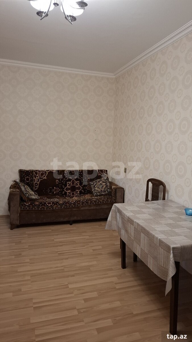 2-otaqlı mənzil kirayə verilir, Gəncə pr., 60 m² (2)