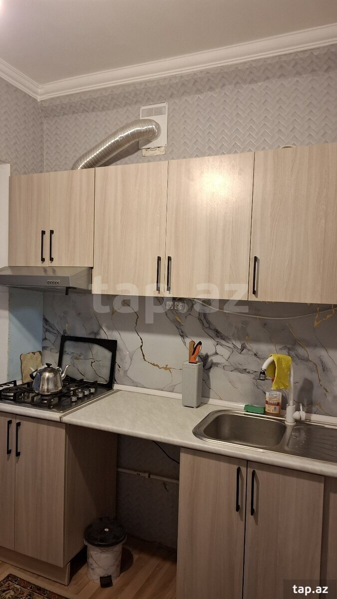 2-otaqlı mənzil kirayə verilir, Gəncə pr., 60 m² (4)