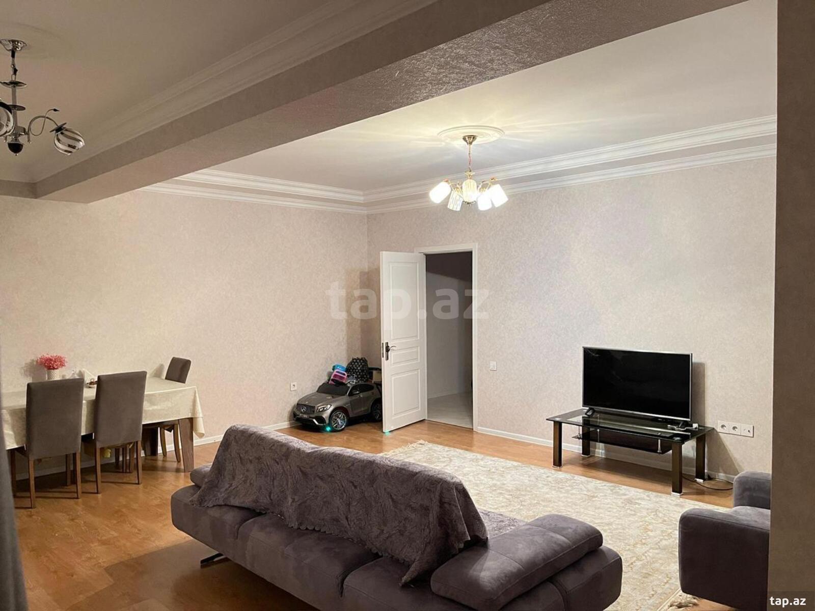 3-otaqlı yeni tikili kirayə verilir, Gəncə pr., 129 m² (10)