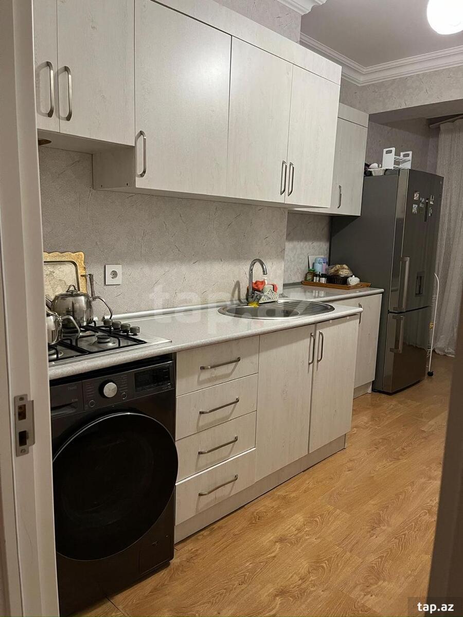 3-otaqlı yeni tikili kirayə verilir, Gəncə pr., 129 m² (15)