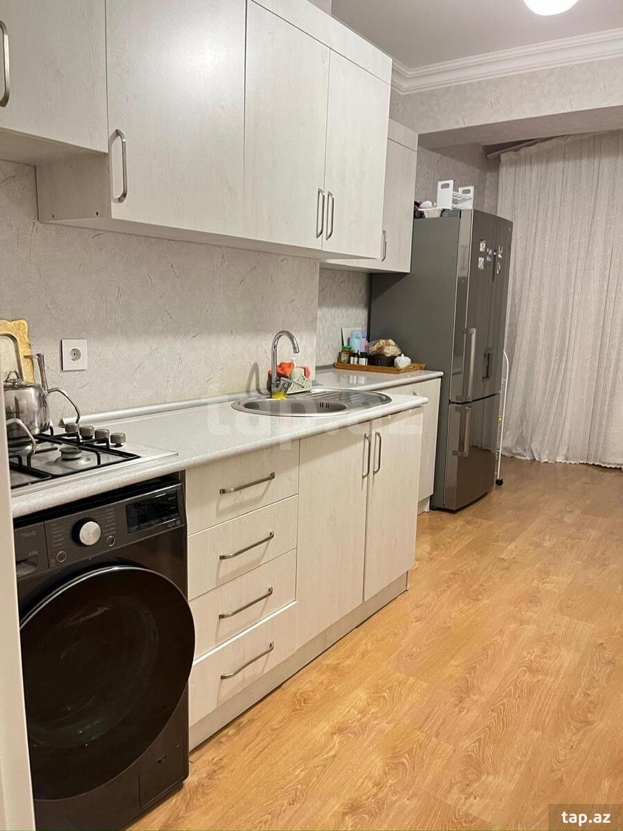 3-otaqlı yeni tikili kirayə verilir, Gəncə pr., 129 m² (17)