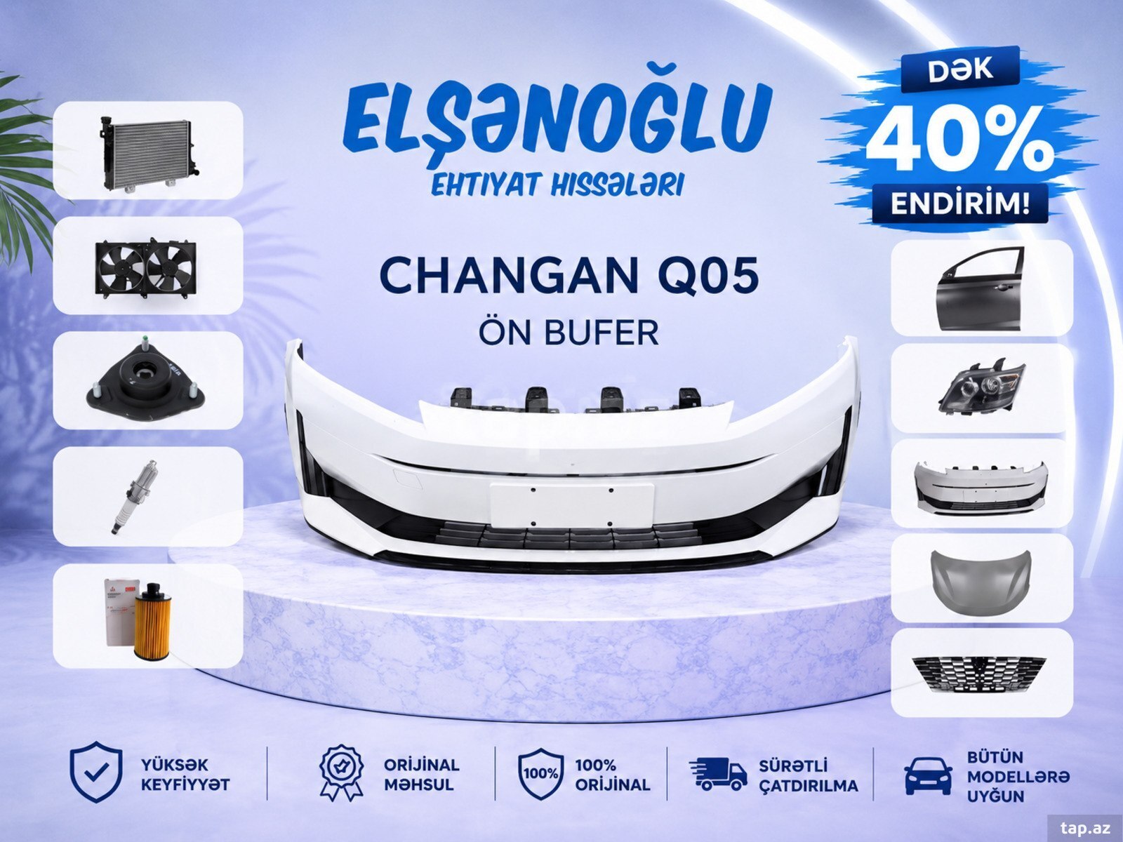 "Changan Q05" ehtiyat hissələri
