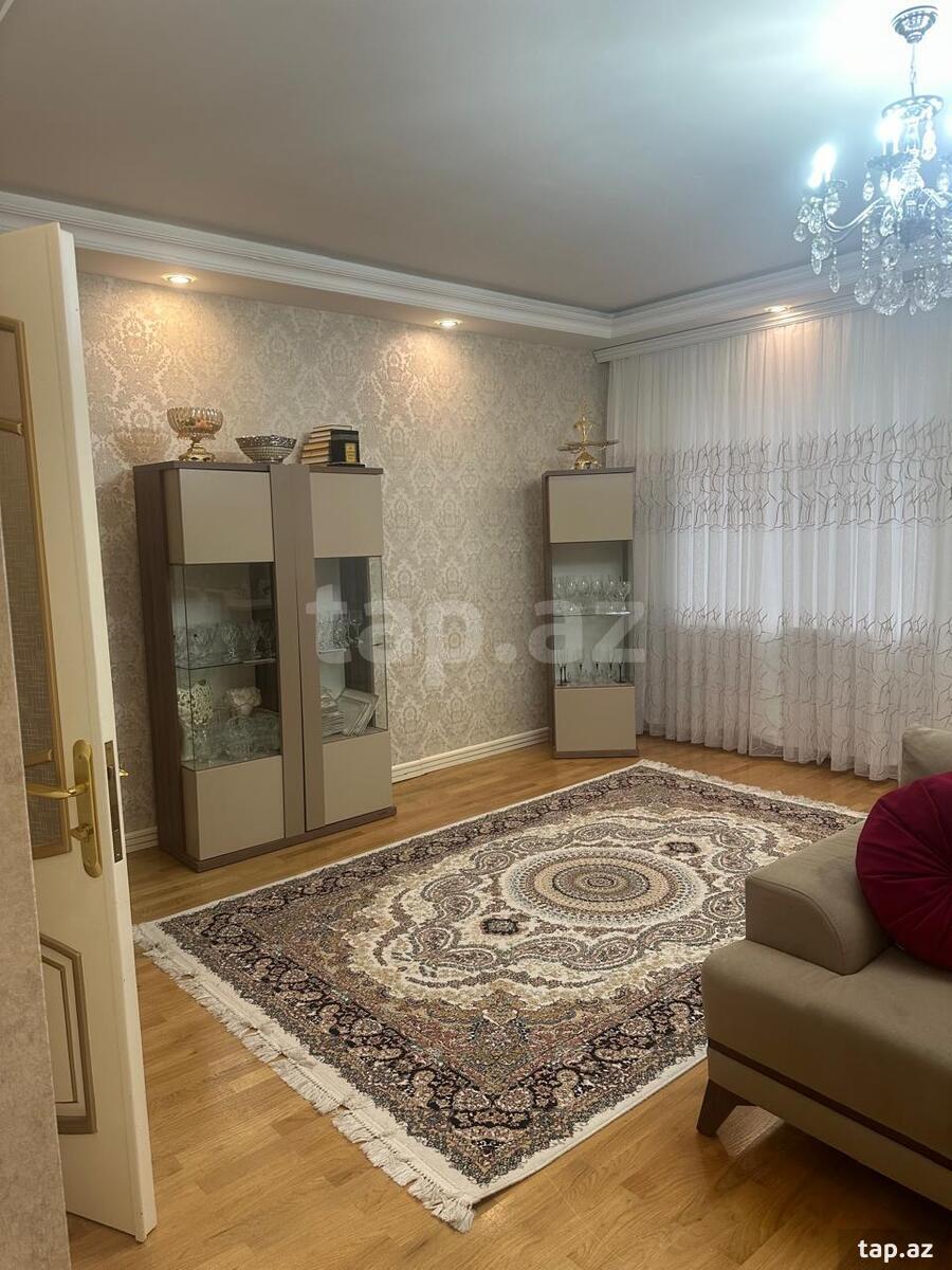 4-otaqlı mənzil, Məzahir Rüstəmov küç., 110 m² (10)