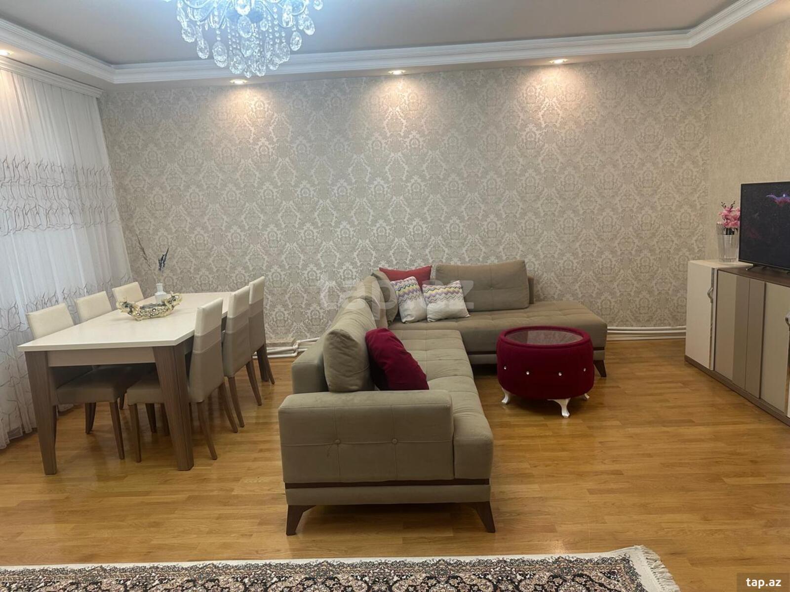4-otaqlı mənzil, Məzahir Rüstəmov küç., 110 m² (7)