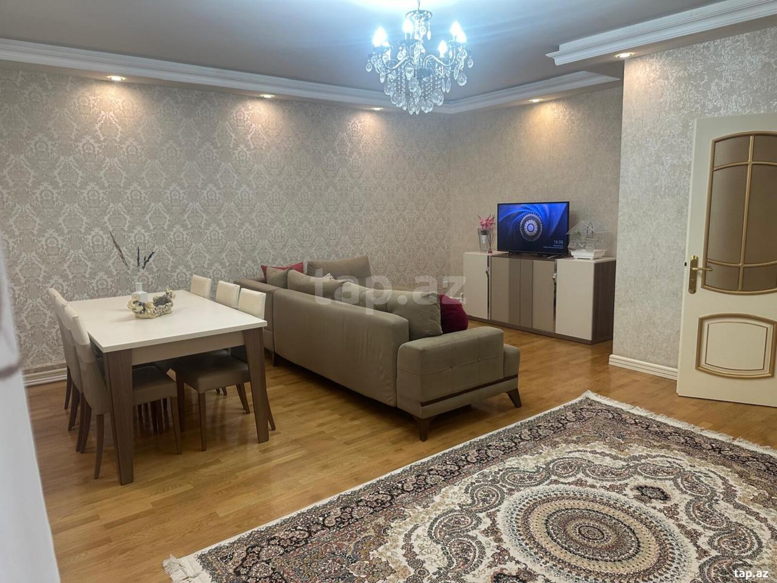 4-otaqlı mənzil, Məzahir Rüstəmov küç., 110 m² (6)