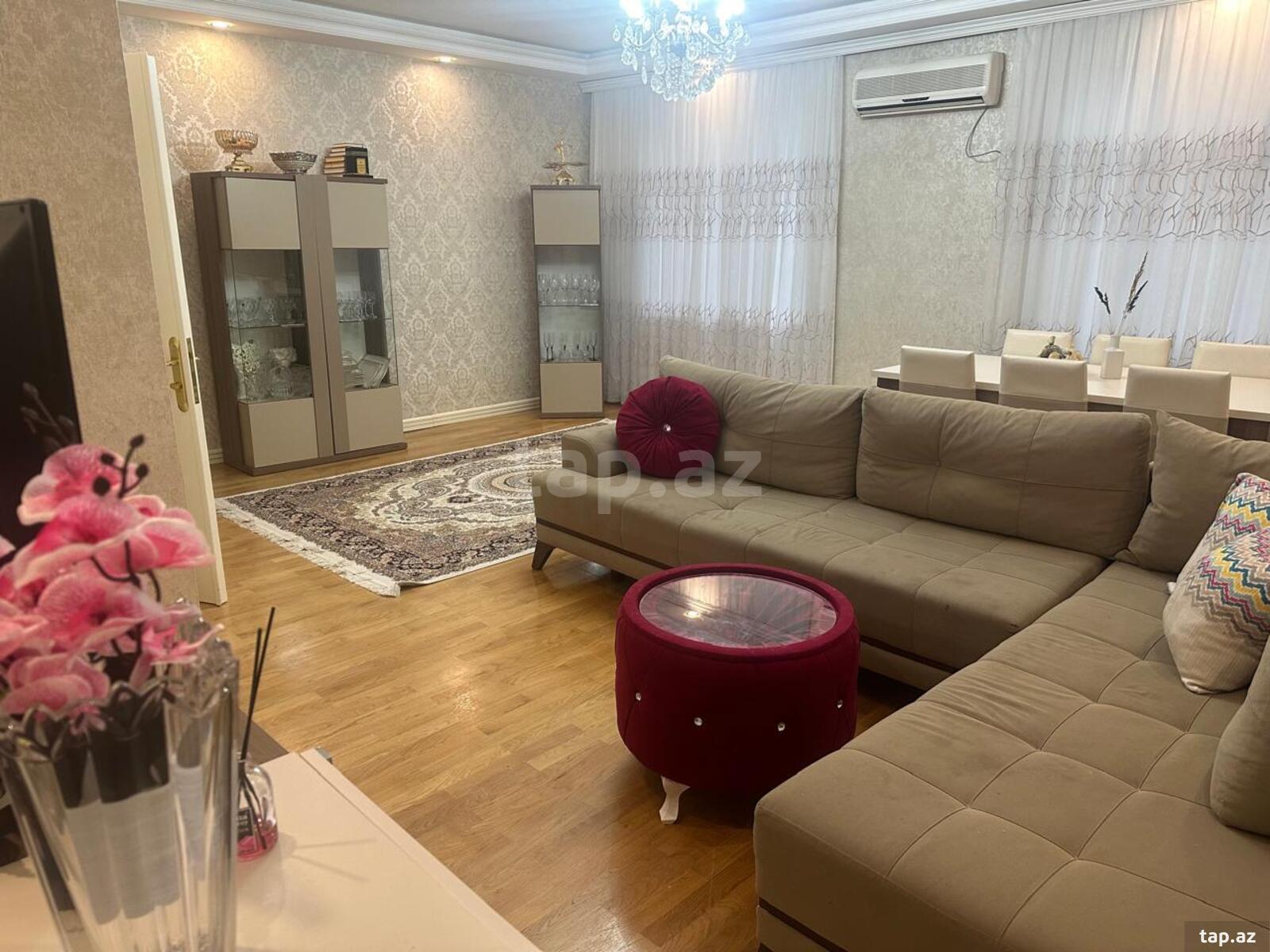 4-otaqlı mənzil, Məzahir Rüstəmov küç., 110 m² (5)