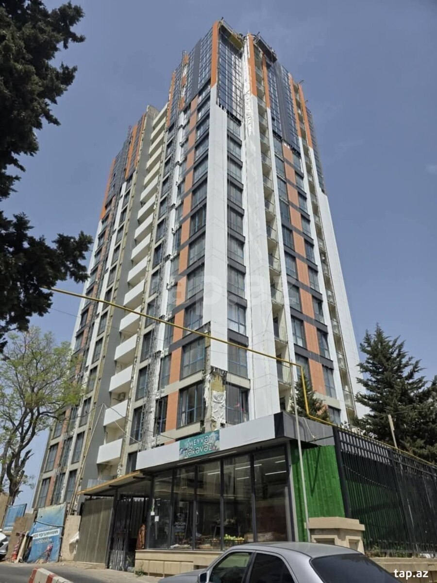2-otaqlı yeni tikili kirayə verilir, Nəsimi r., 85 m² (3)