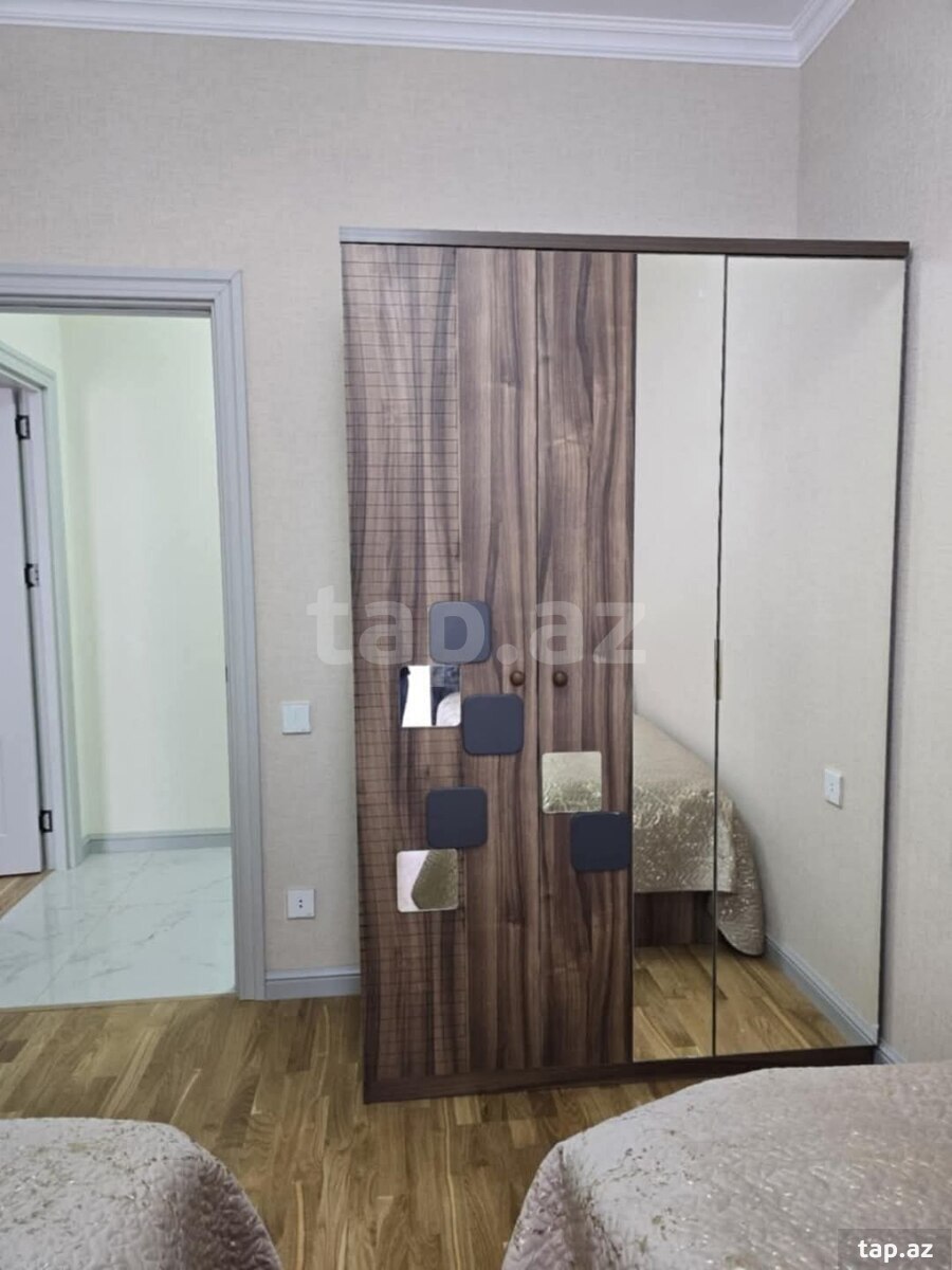 2-otaqlı yeni tikili kirayə verilir, Nəsimi r., 85 m² (13)