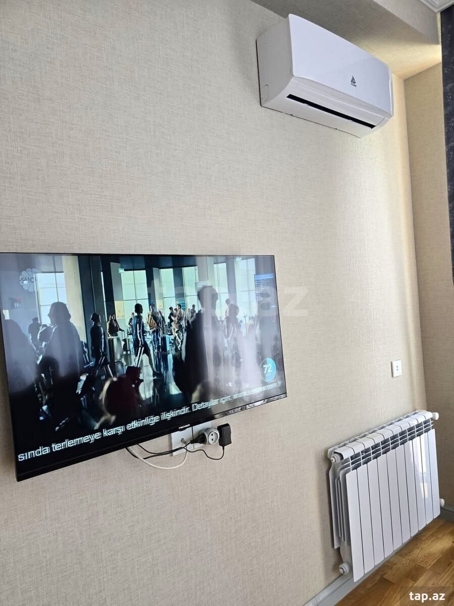 2-otaqlı yeni tikili kirayə verilir, Nəsimi r., 85 m² (10)