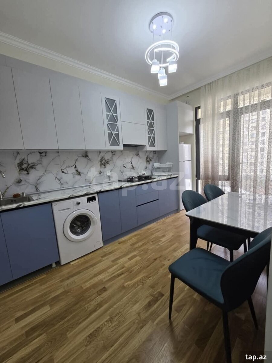 2-otaqlı yeni tikili kirayə verilir, Nəsimi r., 85 m² (8)
