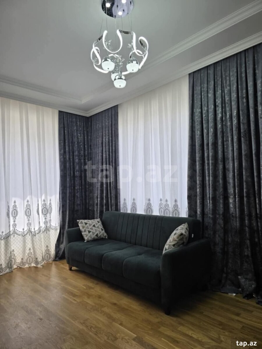 2-otaqlı yeni tikili kirayə verilir, Nəsimi r., 85 m²