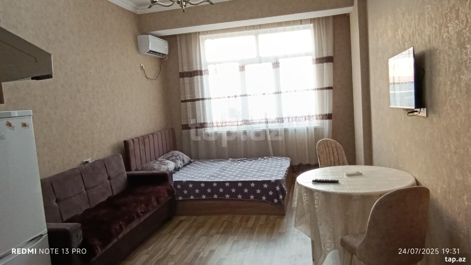 1-otaqlı yeni tikili kirayə verilir, Xırdalan ş., 45 m²