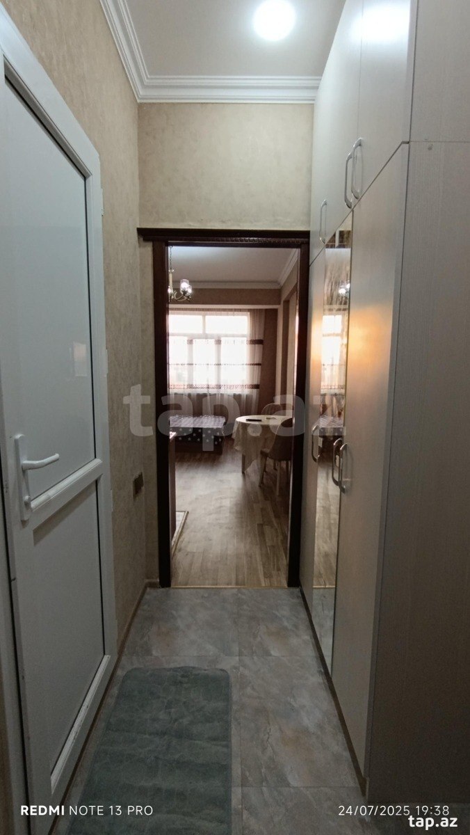 1-otaqlı yeni tikili kirayə verilir, Xırdalan ş., 45 m² (4)