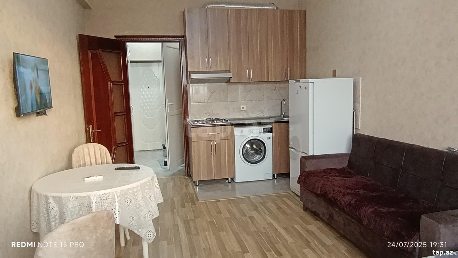 1-otaqlı yeni tikili kirayə verilir, Xırdalan ş., 45 m² (9)