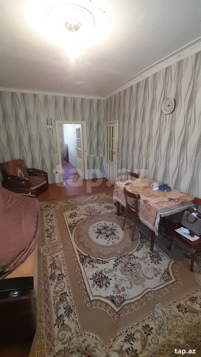 2-otaqlı mənzil kirayə verilir, Nəsimi m., 50 m²