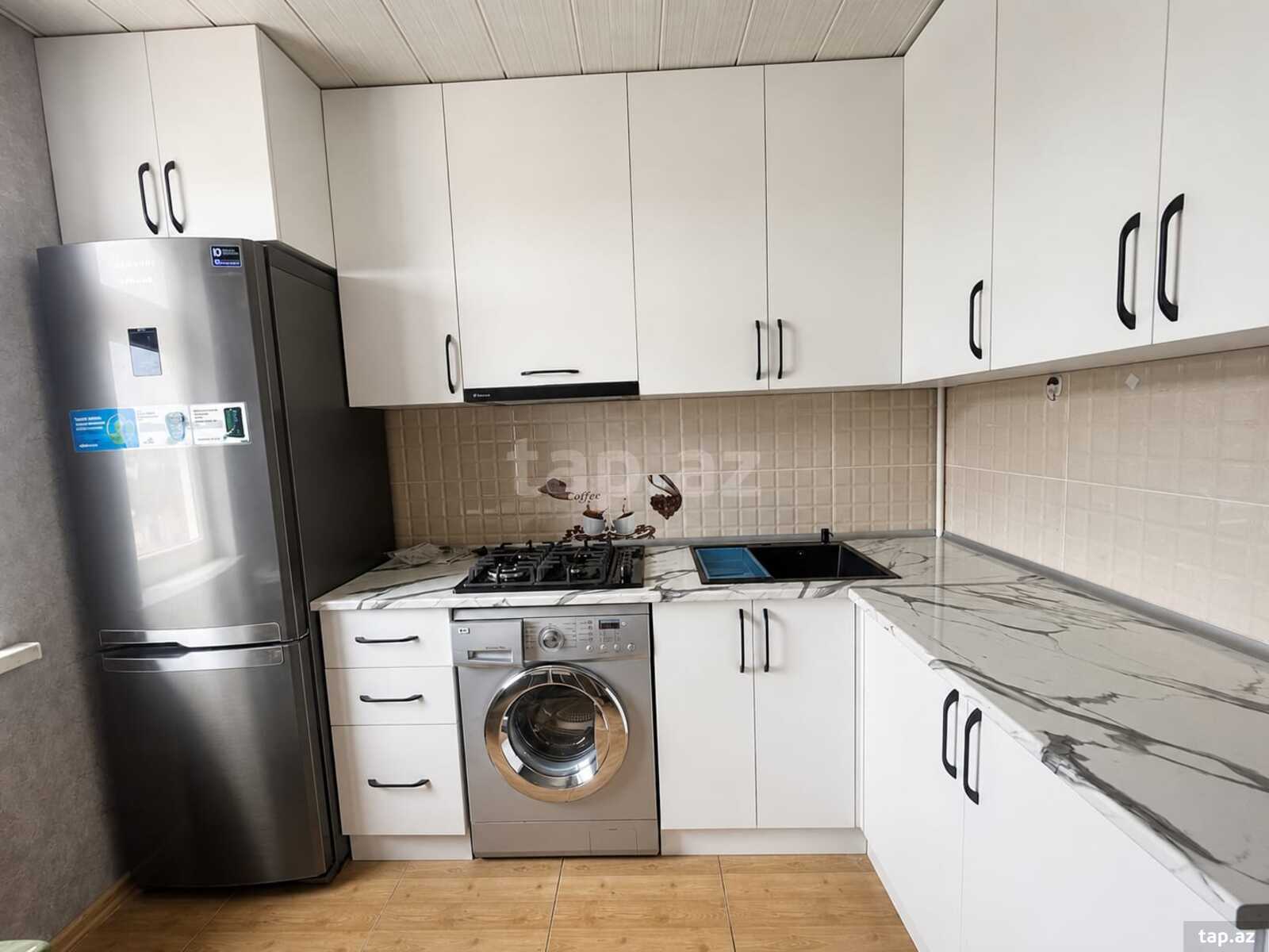 2-otaqlı mənzil kirayə verilir, Rəsulzadə qəs., 50 m² (3)
