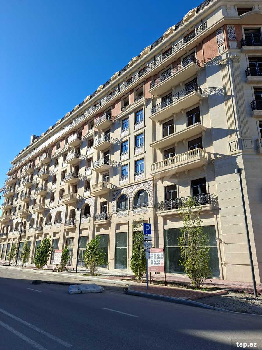 3-otaqlı yeni tikili, Ağ Şəhər., 100 m²