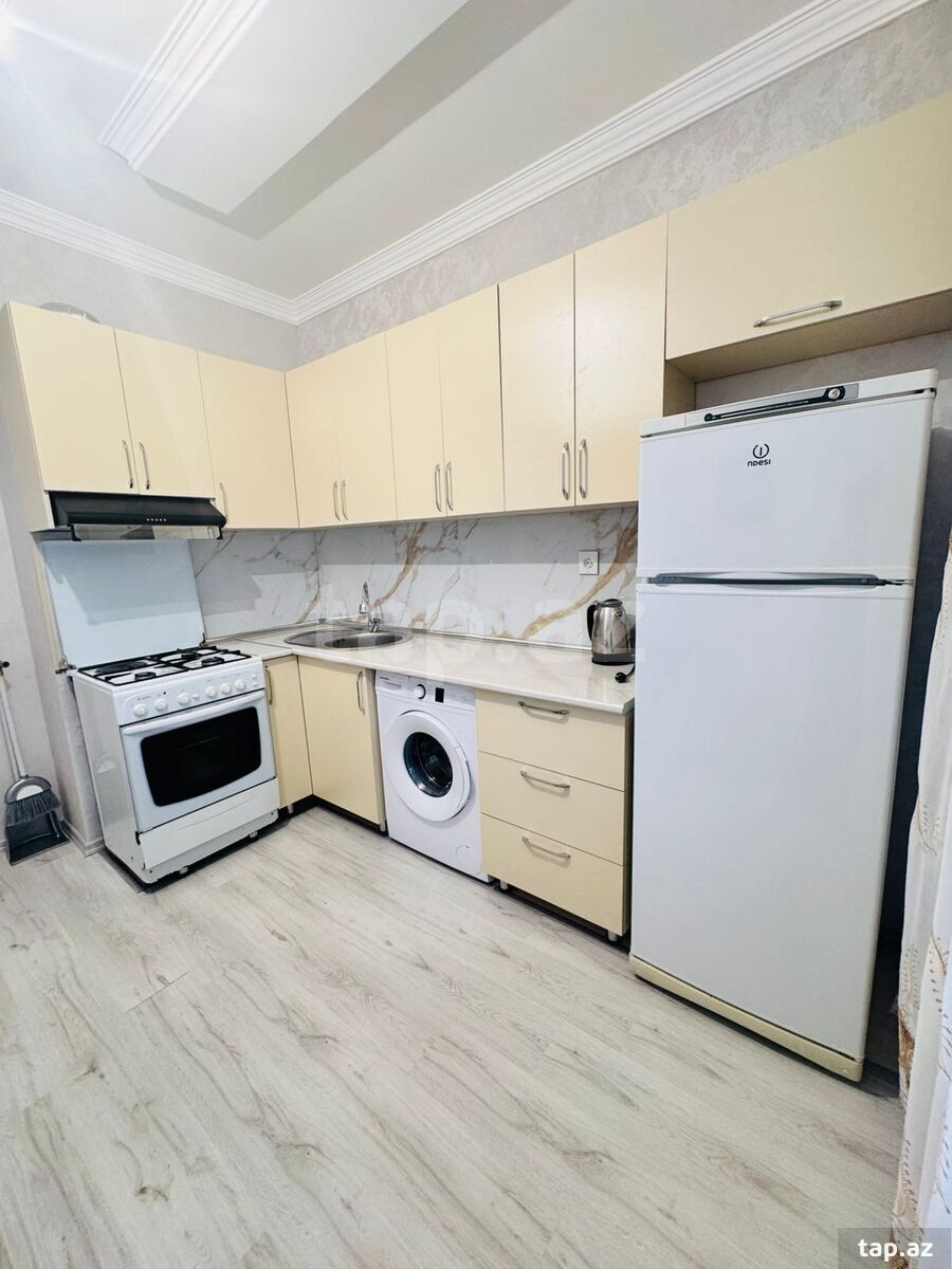 2-otaqlı yeni tikili kirayə verilir, Yeni Yasamal qəs., 90 m² (8)