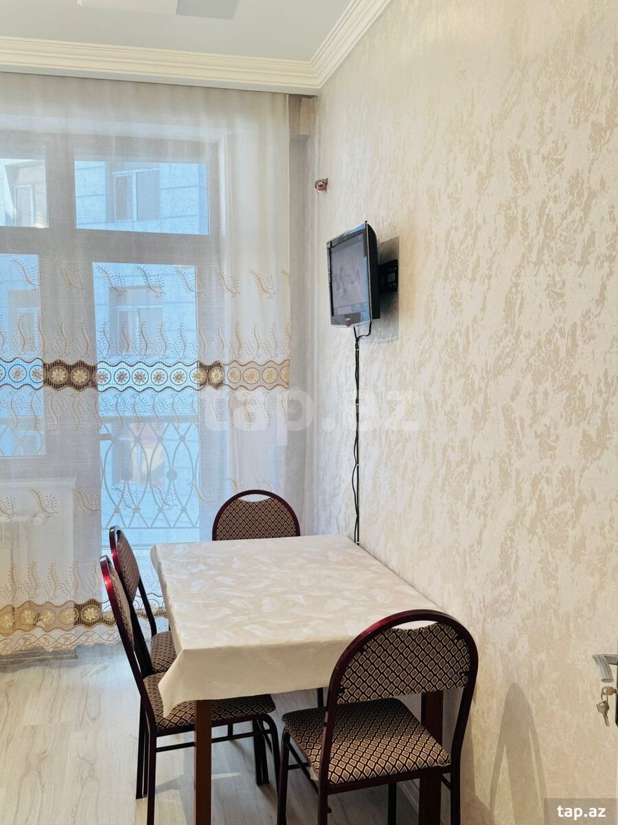 2-otaqlı yeni tikili kirayə verilir, Yeni Yasamal qəs., 90 m² (6)