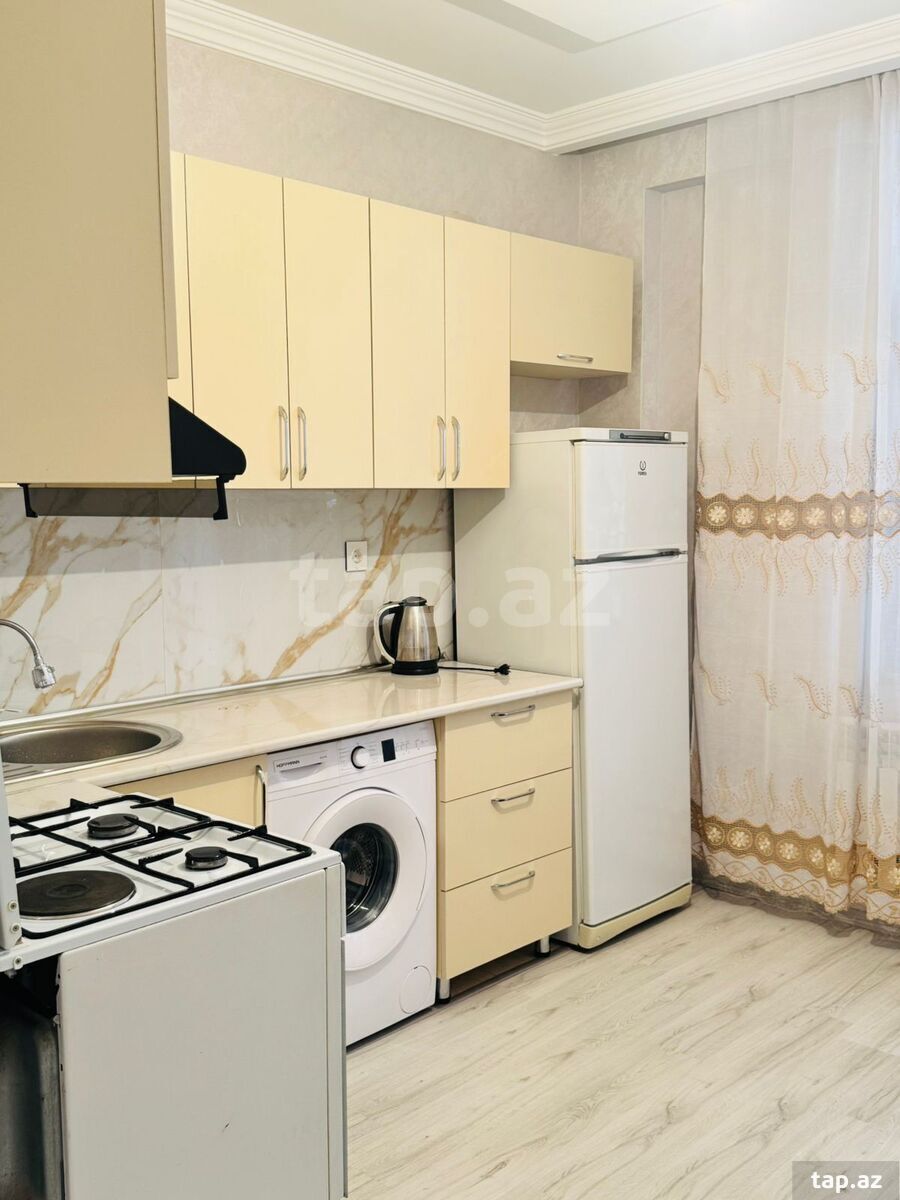 2-otaqlı yeni tikili kirayə verilir, Yeni Yasamal qəs., 90 m² (7)