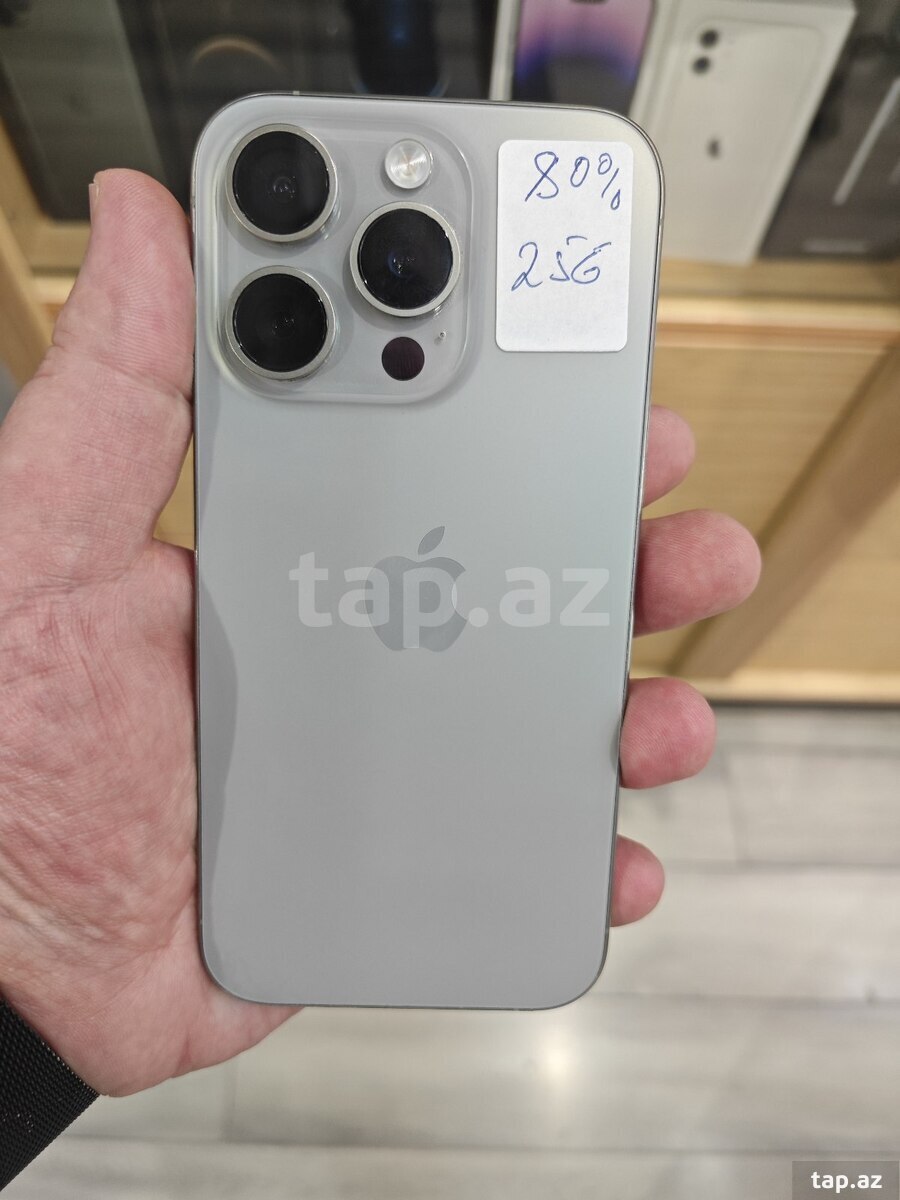Apple iPhone 15 Pro Natural Titanium 256GB/8GB