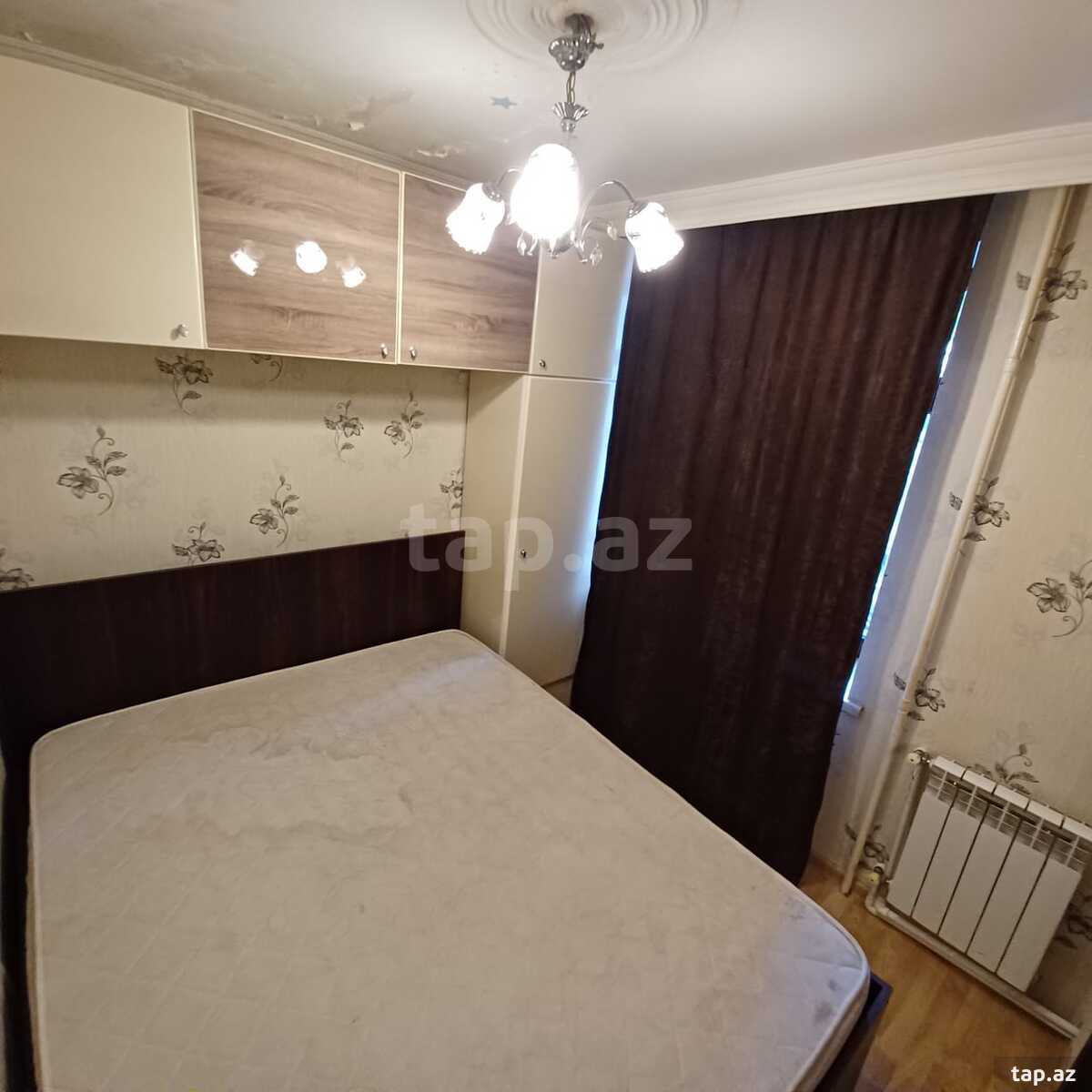 2-otaqlı mənzil kirayə verilir, İnşaatçılar m., 40 m² (3)