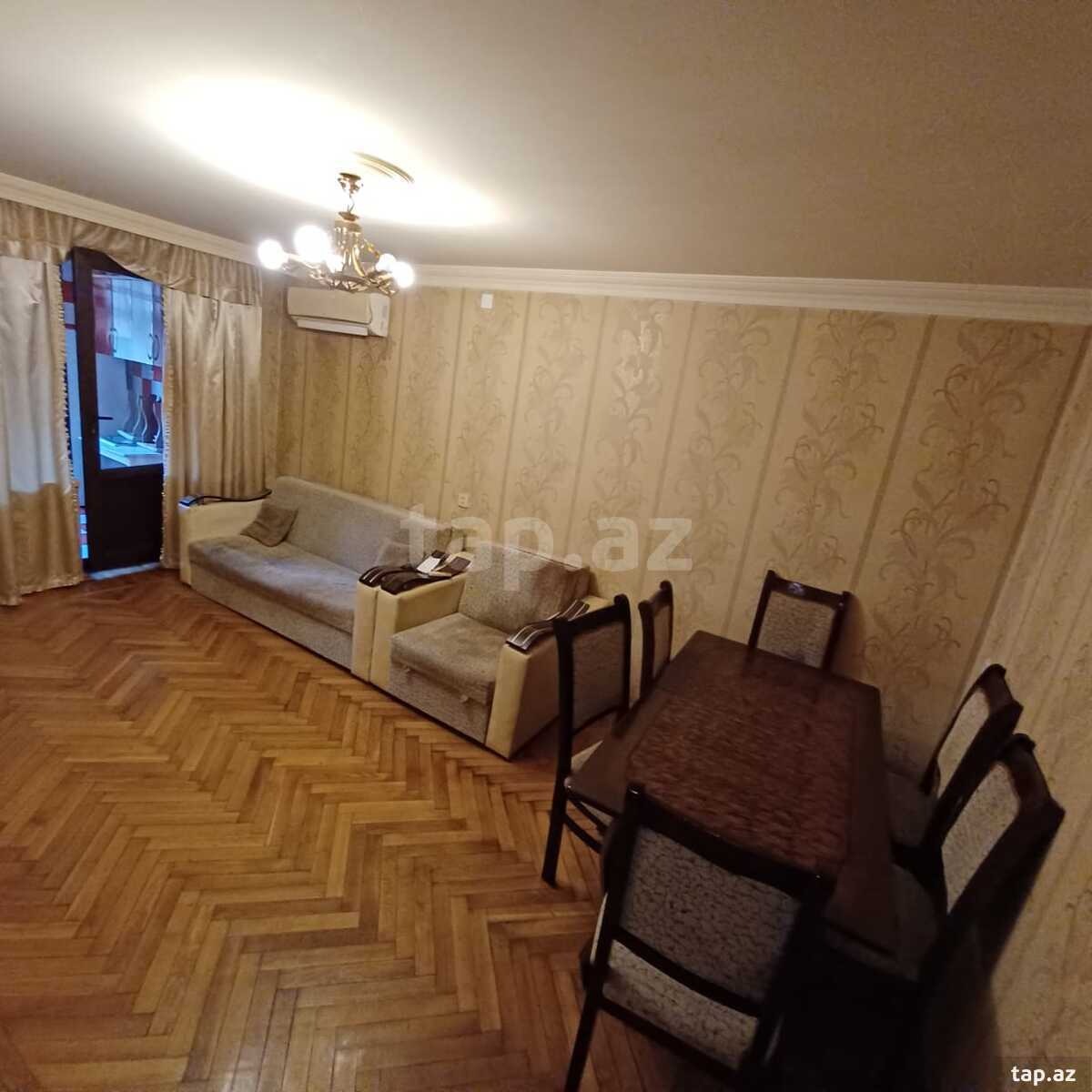 2-otaqlı mənzil kirayə verilir, İnşaatçılar m., 40 m²