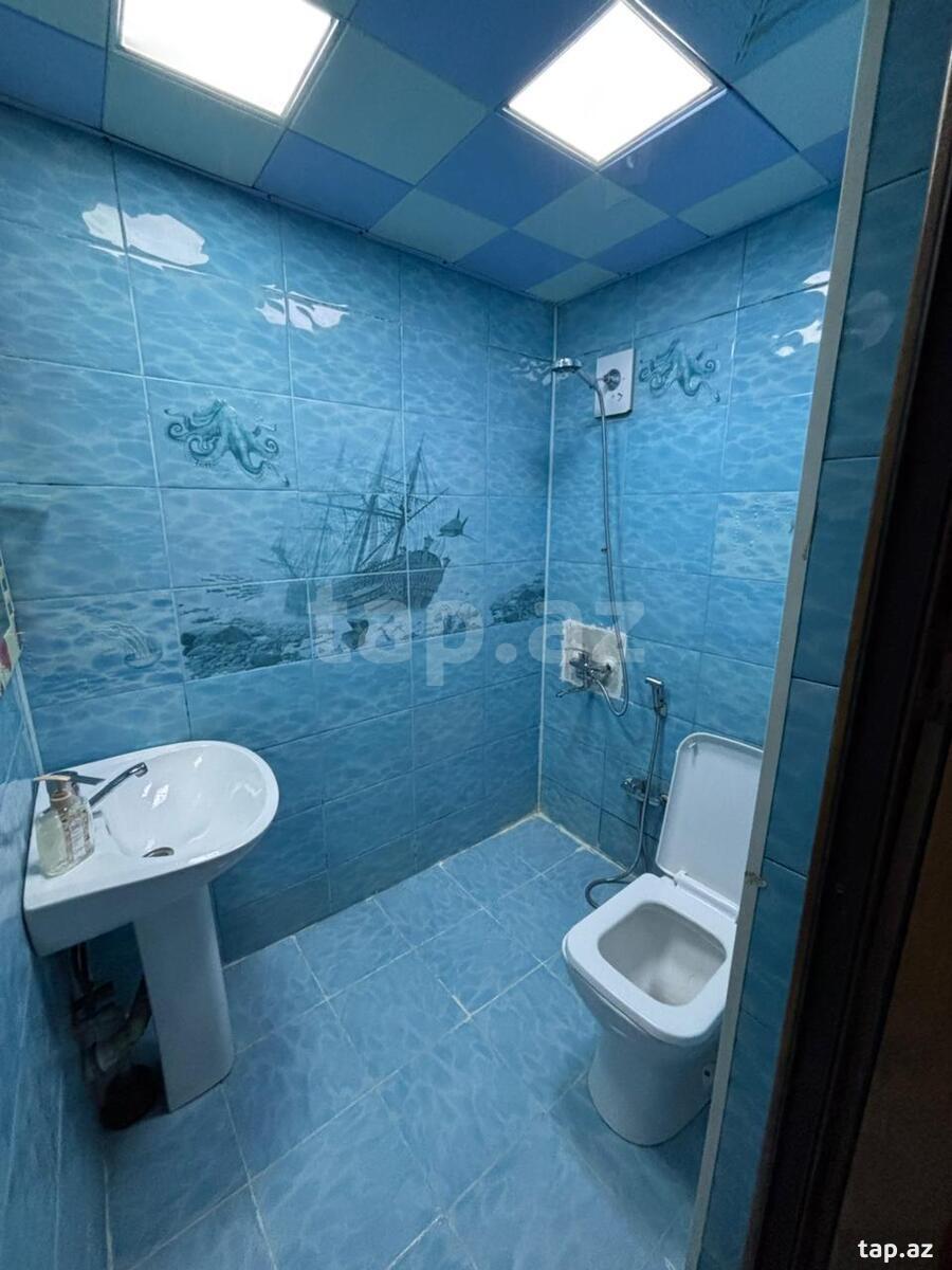 2-otaqlı mənzil kirayə verilir, İnşaatçılar m., 40 m² (10)