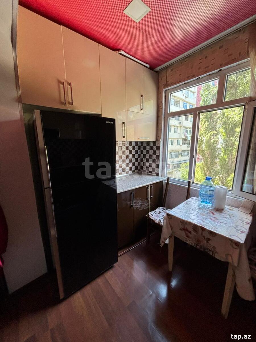 2-otaqlı mənzil kirayə verilir, İnşaatçılar m., 40 m² (9)