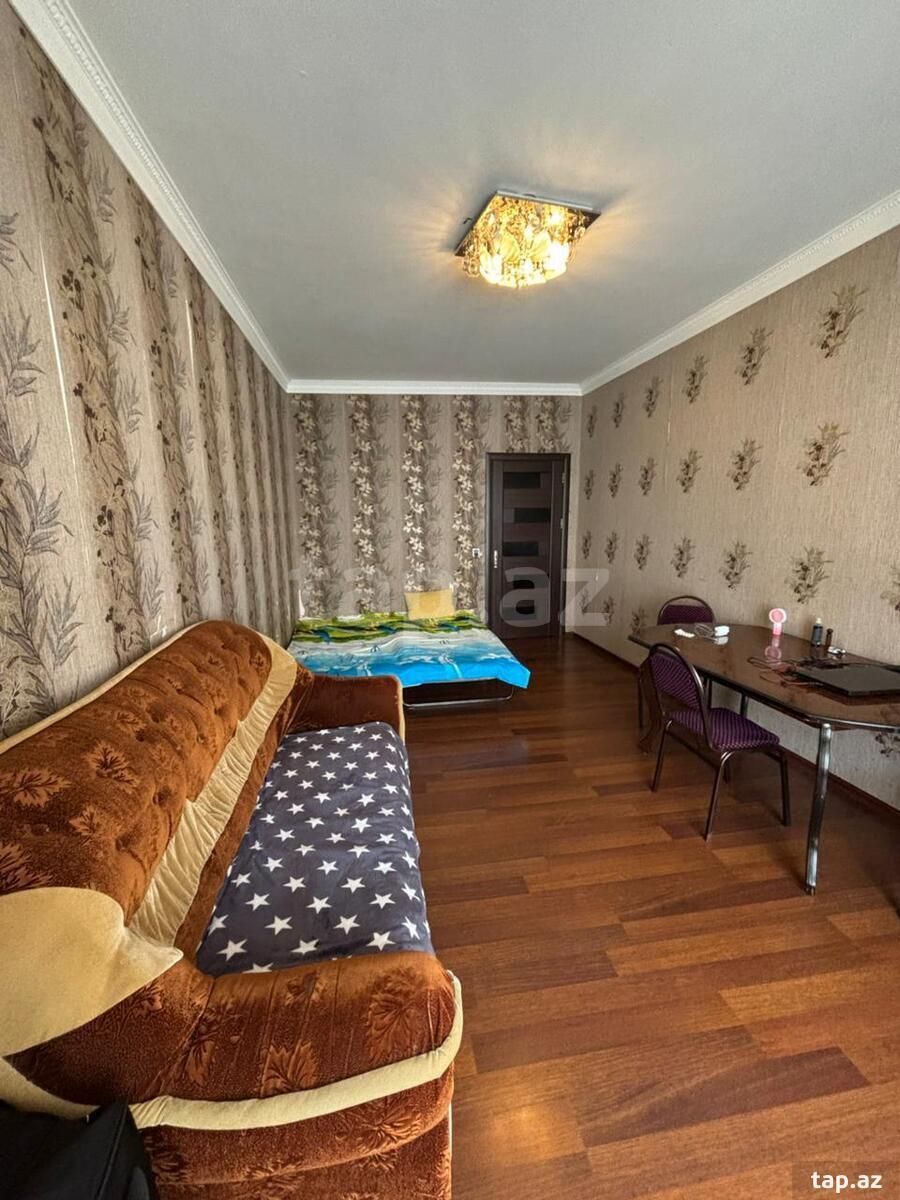 2-otaqlı mənzil kirayə verilir, İnşaatçılar m., 40 m²