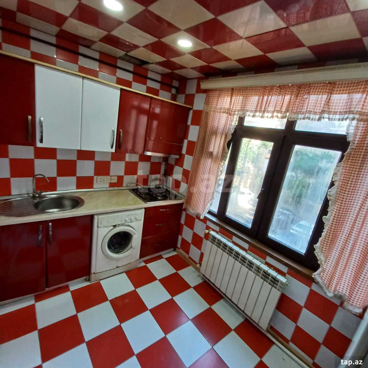 2-otaqlı mənzil kirayə verilir, İnşaatçılar m., 40 m² (4)