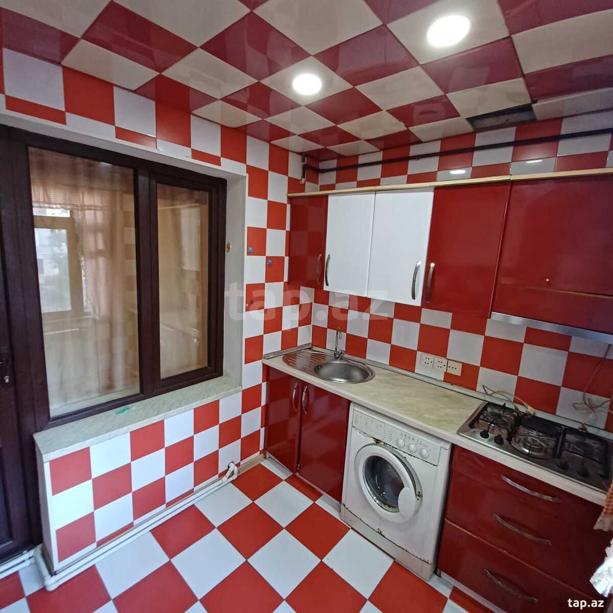 2-otaqlı mənzil kirayə verilir, İnşaatçılar m., 40 m² (5)